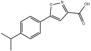 5-(4-异丙基苯基)异噁唑-3-甲酸