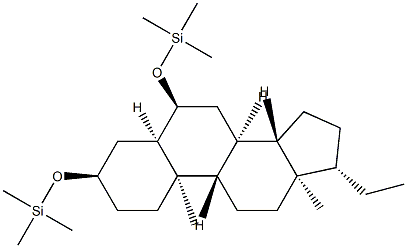 [(5β-Pregnane-3α,6α-diyl)bis(oxy)]bis(trimethylsilane)