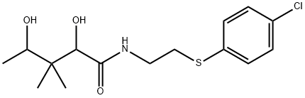 N-[2-(4-chlorophenyl)sulfanylethyl]-2,4-dihydroxy-3,3-dimethyl-pentana mide