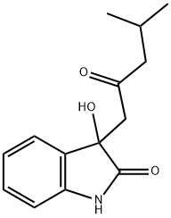 3-hydroxy-3-(4-methyl-2-oxopentyl)-1,3-dihydro-2H-indol-2-one