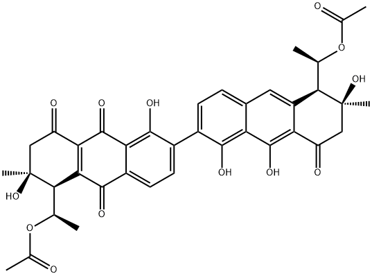 9,10-Dideoxo-9-hydroxyjulichrome Q 11,11'-diacetate