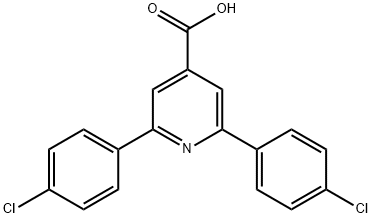 2,6-bis(4-chlorophenyl)-4-pyridinecarboxylic acid