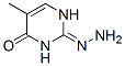 2,4(1H,3H)-Pyrimidinedione, 5-methyl-, 2-hydrazone (9CI)