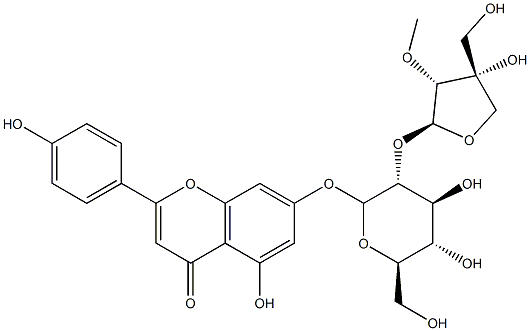 柯伊利素-7-O-葡萄糖-2-O-芹糖苷