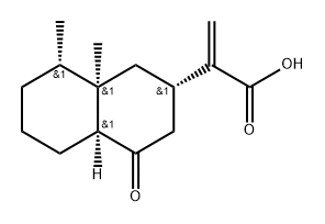 (2S,4aα)-Decahydro-8α,8aα-dimethyl-α-methylene-4-oxo-2α-naphthaleneacetic acid