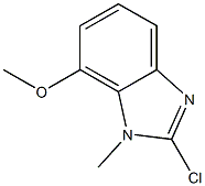 1H-Benzimidazole,2-chloro-7-methoxy-1-methyl-(9CI)