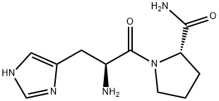 (2S)-1-[(2S)-2-氨基-3-(3H-咪唑-4-基)丙酰基]吡咯烷-2-甲酰胺