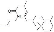 (2Z,4E,6Z,8Z)-N-butyl-3,7-dimethyl-9-(2,6,6-trimethyl-1-cyclohexenyl)nona-2,4,6,8-tetraenamide