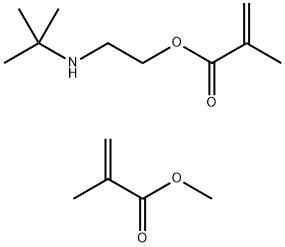 2-Propenoic acid, 2-methyl-, 2-[(1,1-dimethylethyl)amino]ethyl ester, polymer with methyl 2-methyl-2-propenoate