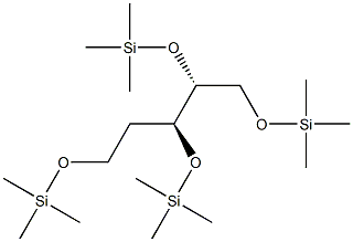 1-O,3-O,4-O,5-O-Tetrakis(trimethylsilyl)-2-deoxy-D-erythro-pentitol