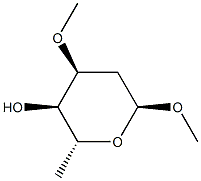 Methyl 3-O-methyl-2,6-dideoxy-α-D-ribo-hexopyranoside