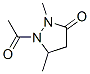 3-Pyrazolidinone,  1-acetyl-2,5-dimethyl-