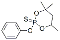 4,4,6-Trimethyl-2-phenoxy-1,3,2-dioxaphosphorinane 2-sulfide