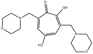 3,7-Bis(morpholinomethyl)-2,5-dihydroxy-2,4,6-cycloheptatrien-1-one