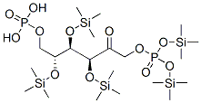 3-O,4-O,5-O-Tris(trimethylsilyl)-D-fructose 1,6-bis[phosphoric acid bis(trimethylsilyl)] ester