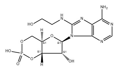 8-hydroxyethylaminoadenosine 3',5'-monophosphate