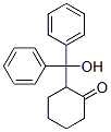 Cyclohexanone,  2-(hydroxydiphenylmethyl)-