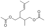 3-methyl-2-(3-methylbut-2-enyl)butane-1,3-diyl diacetate