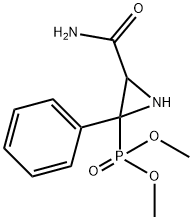 [3-(Aminocarbonyl)-2-phenyl-2-aziridinyl]phosphonic acid dimethyl ester