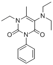 5-(Diethylamino)-1-ethyl-6-methyl-3-phenyluracil