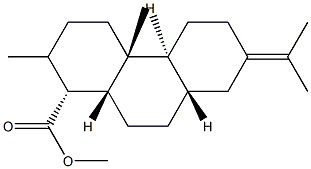(1R)-1,2,3,4,4a,4bα,5,6,7,8,8aβ,9,10,10aα-Tetradecahydro-1,4aβ-dimethyl-7-(1-methylethylidene)-1-phenanthrenecarboxylic acid methyl ester