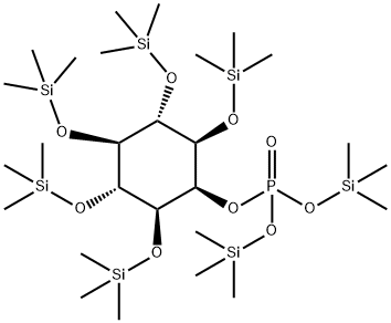 1-O,3-O,4-O,5-O,6-O-Pentakis(trimethylsilyl)-D-myo-inositol [phosphoric acid bis(trimethylsilyl)] ester