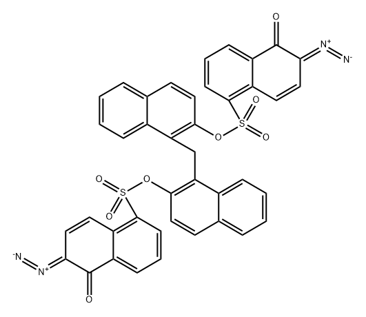 METHYLENEDINAPHTHALENE-1,2-DIYL BIS(6-DIAZO-5,6-DIHYDRO-5-OXONAPHTHALENE-1-SULPHONATE)