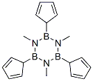 2,4,6-Tri(2,4-cyclopentadien-1-yl)-1,3,5-trimethylborazine