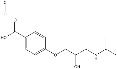 4-[2-羟基-3-[异丙基氨基]丙氧基]苯甲酸盐酸盐