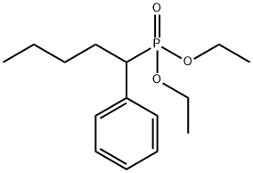 (1-Phenylpentyl)phosphonic acid diethyl ester