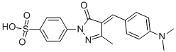 4-[4-[[4-(DIMETHYLAMINO)PHENYL]METHYLENE]-4,5-DIHYDRO-3-METHYL-5-OXO-1H-PYRAZOL-1-YL]BENZENESULPHONI