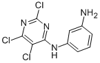 4-(M-AMINOANILINO)-2,5,6-TRICHLOROPYRIMIDINE