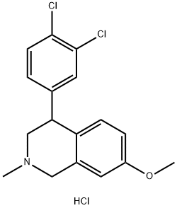4-(3,4-二氯苯)-7-甲氧基-2-甲基-1,2,3,4-四氢异喹啉盐酸盐