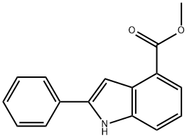 2-PHENYL-1H-INDOLE-4-CARBOXYLIC ACID METHYL ESTER