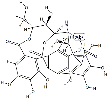 17-De[(2'-carboxy-4,4',5,5',6,6'-hexahydroxy-1,1'-biphenyl-2-yl)carbonyl]neovescalagin