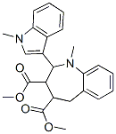 2,3,4,5-Tetrahydro-1-methyl-2-(1-methyl-1H-indol-3-yl)-1H-1-benzazepine-3,4-dicarboxylic acid dimethyl ester