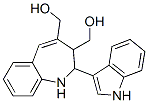 1H-1-Benzazepine-3,4-dimethanol, 2,3-dihydro-2-(1H-indol-3-yl)-