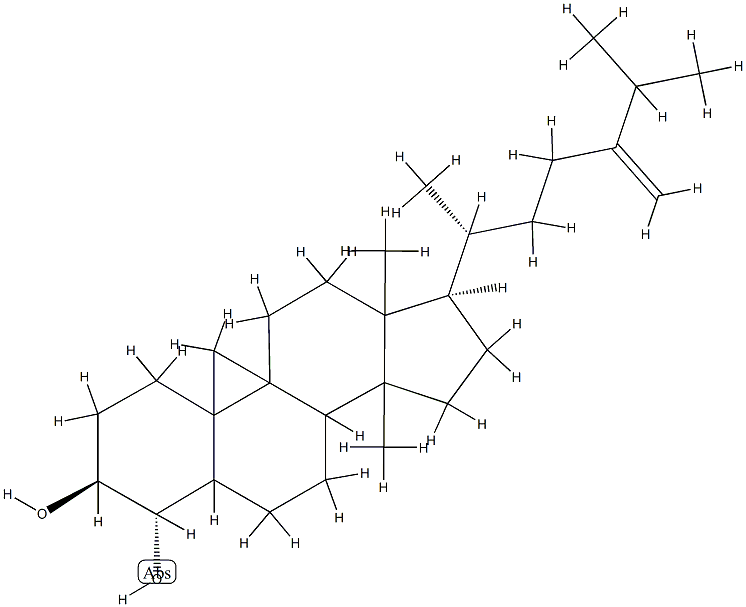 14-Methyl-9β,19-cyclo-5α-ergost-24(28)-ene-3β,4α-diol