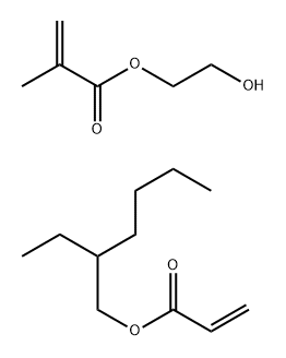 2-甲基-2-丙烯酸-2-羟乙酯与2-丙烯酸-2-乙基己酯的聚合物