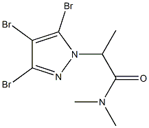 3,4,5-Tribromo-N,N,α-trimethyl-1H-pyrazole-1-acetamide