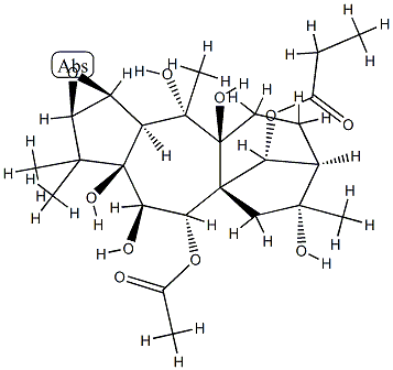 (14R)-2β,3β-Epoxygrayanotoxane-5,6β,7α,9,10,14,16-heptaol 7-acetate 14-propionate