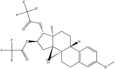 3-Methoxyestra-1,3,5(10)-triene-16α,17β-diol bis(trifluoroacetate)