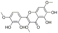 2-(2,3-Dihydroxy-4-methoxyphenyl)-5,6-dihydroxy-3,7-dimethoxy-4H-1-benzopyran-4-one