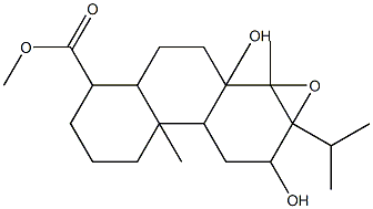 (1aR,3aα,7bα)-Tetradecahydro-1bα,9α-dihydroxy-4,7aβ-dimethyl-9aβ-(1-methylethyl)phenanthro[1,2-b]oxirene-4α-carboxylic acid methyl ester