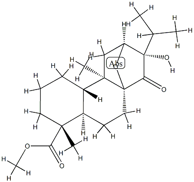 (2S,4bα,8aβ)-Tetradecahydro-2β-hydroxy-4aβ,8-dimethyl-2-isopropyl-1-oxo-3β,10aβ-epoxyphenanthrene-8β-carboxylic acid methyl ester