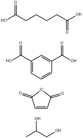 1,3-Benzenedicarboxylic acid, polymer with 2,5-furandione, hexanedioic acid and 1,2-propanediol
