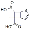 6-Methyl-2-thiabicyclo[3.2.0]hept-3-ene-6,7-dicarboxylic acid