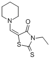 3-ETHYL-5-(PIPERIDINOMETHYLENE)RHODANINE
