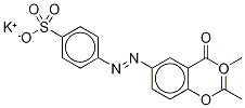 5-[(p-Sulfophenyl)azo]salicylic Acid Acetate Methyl Ester Potassium Salt