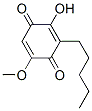 2-Hydroxy-5-methoxy-3-pentyl-p-benzoquinone